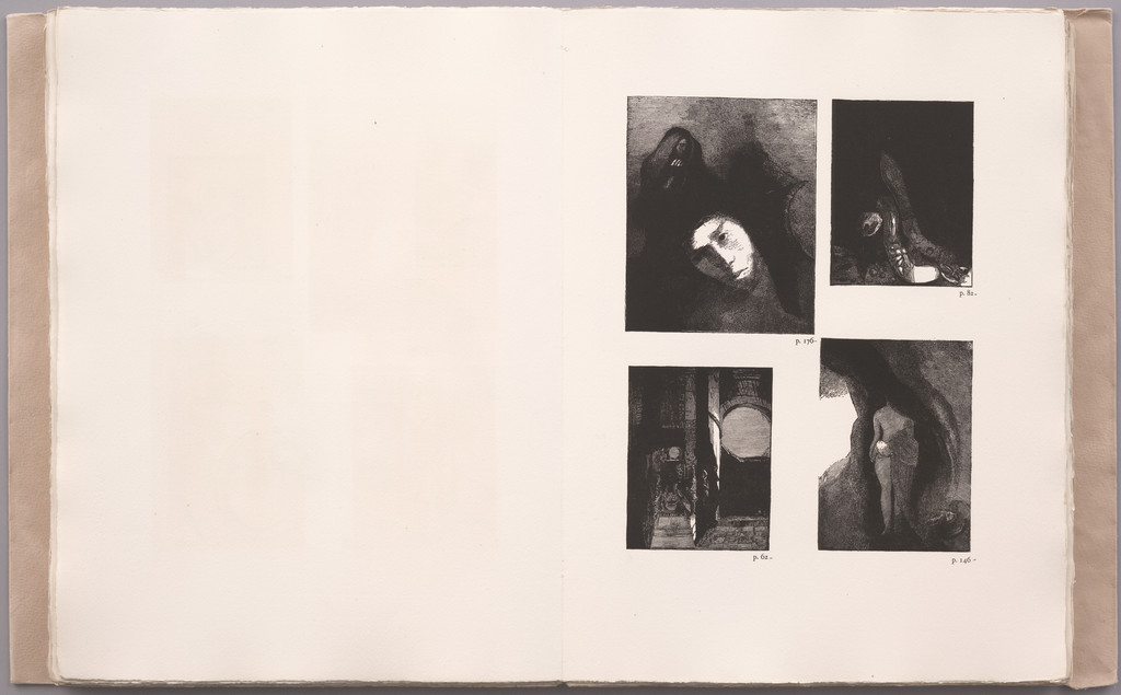 Fourth table of plates from La Tentation de Saint-Antoine