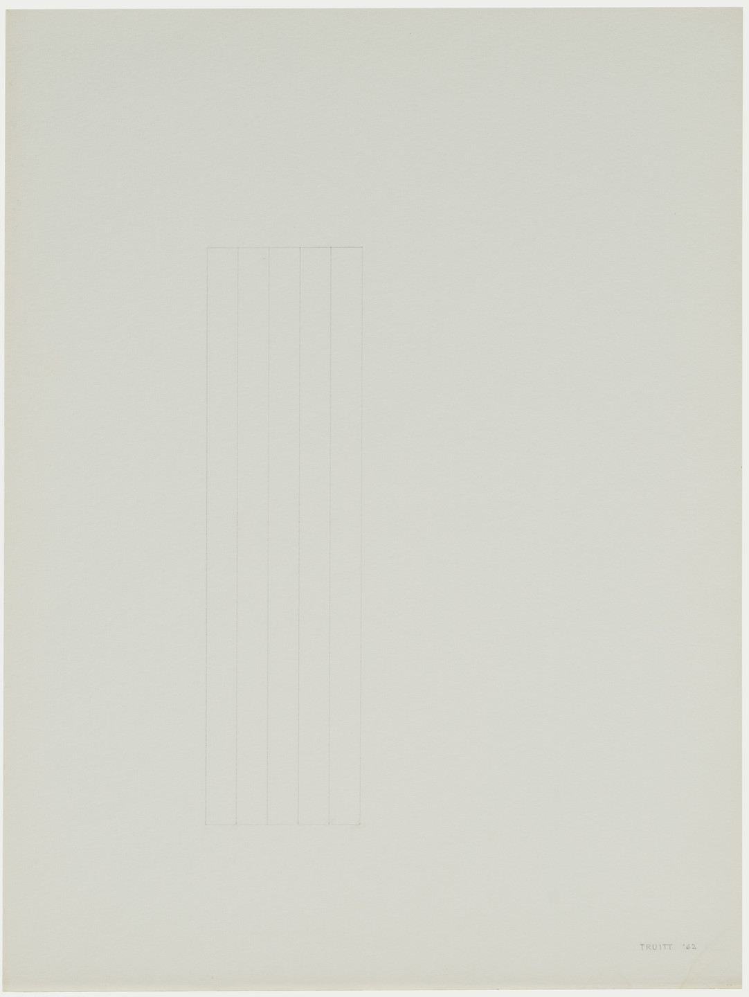 Anne Truitt. Untitled. 1962