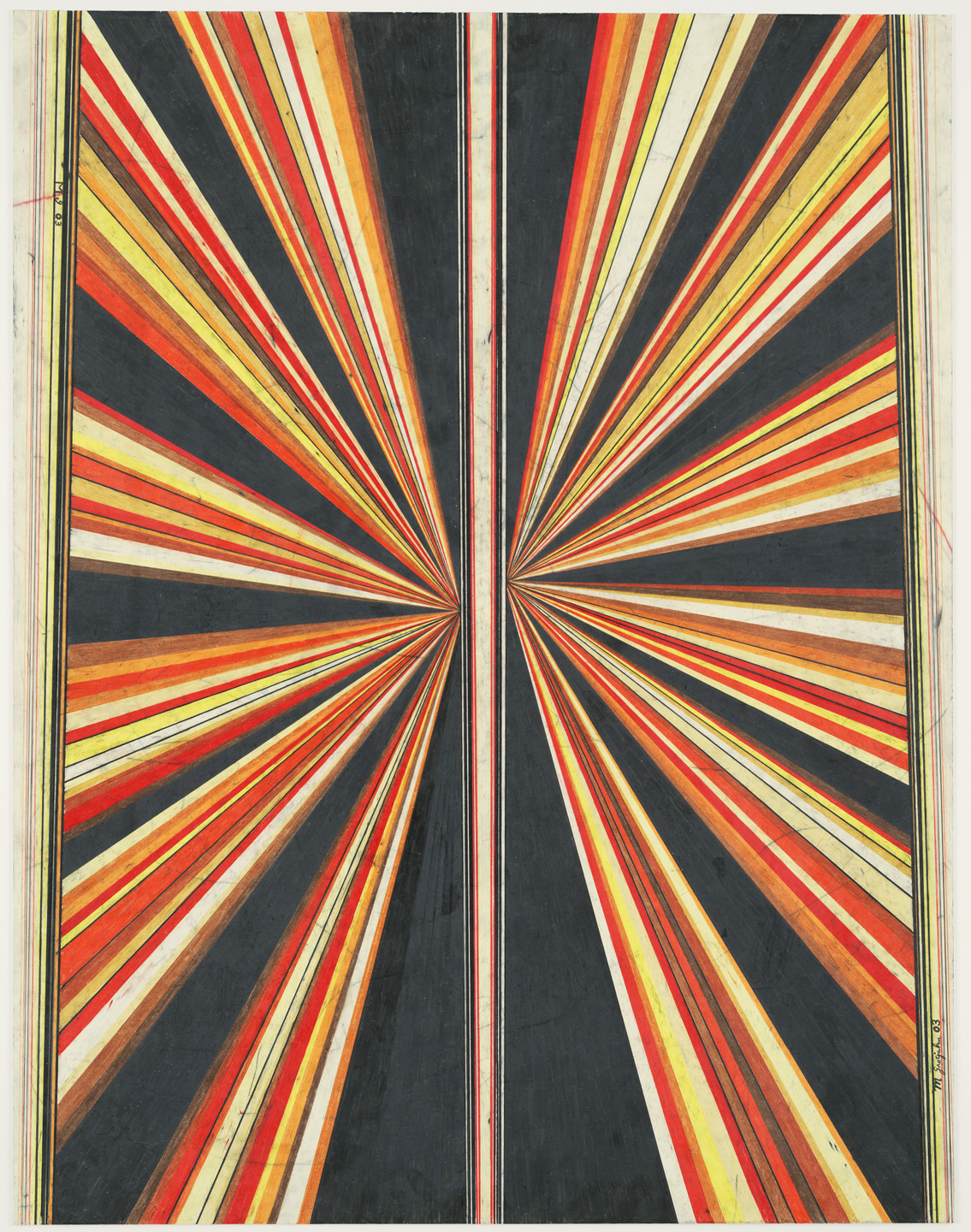 Mark Grotjahn. Untitled (Butterfly). 2003
