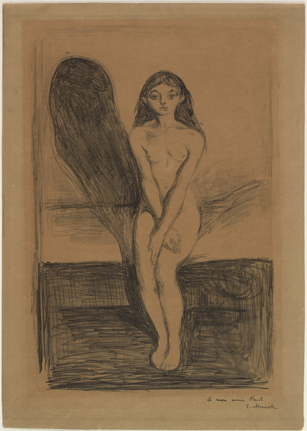 Edvard Munch. The Young Model. 1894