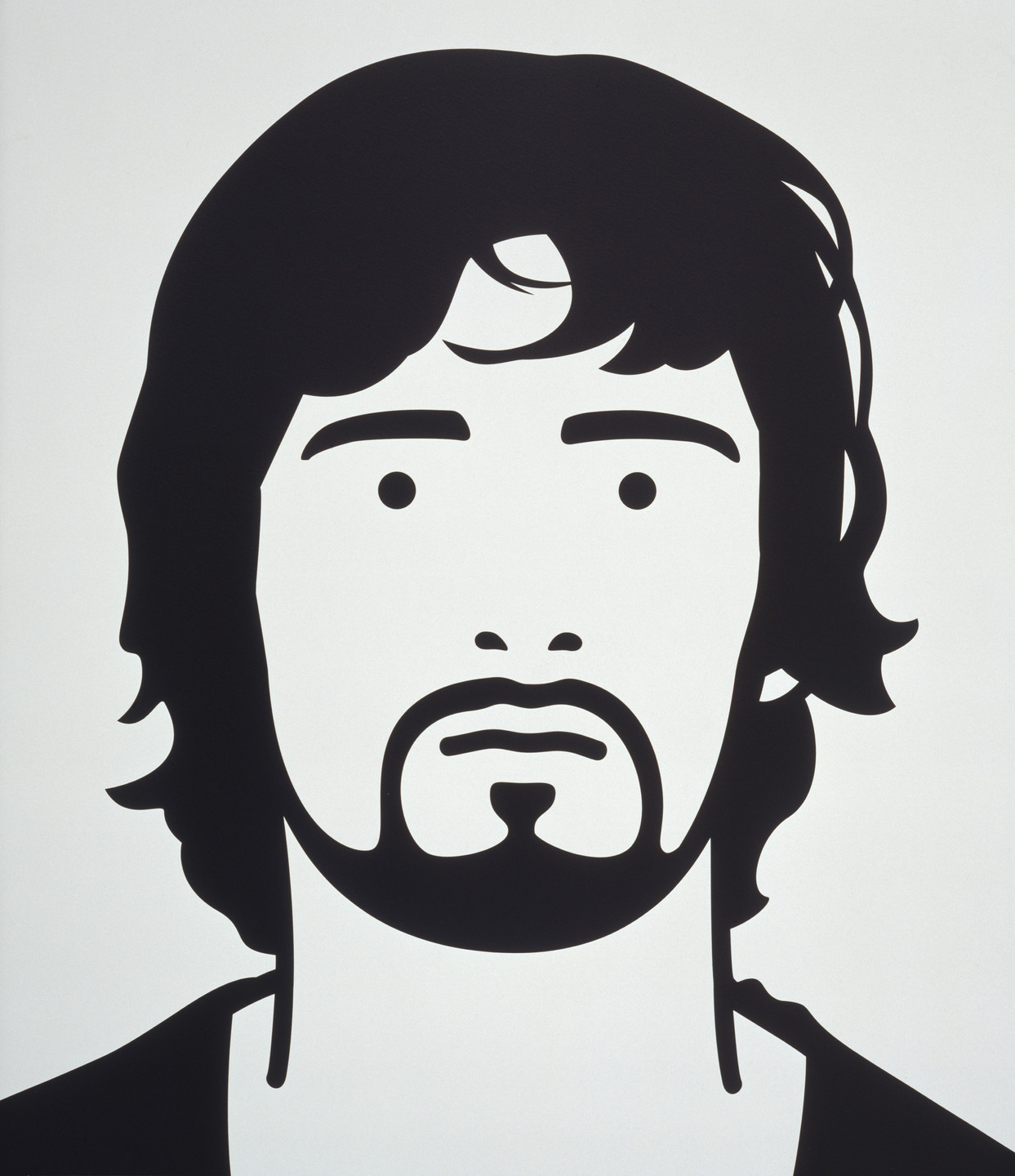 Julian Opie. Gary, popstar.. 1998-1999