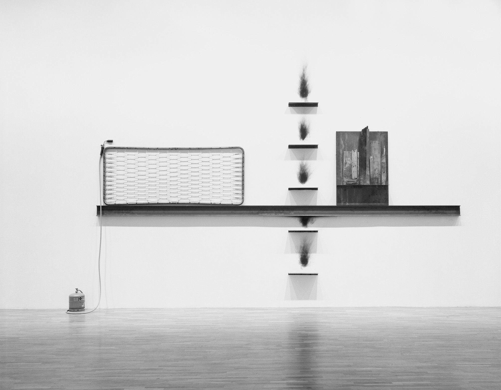 Jannis Kounellis. Untitled. 1983 | MoMA