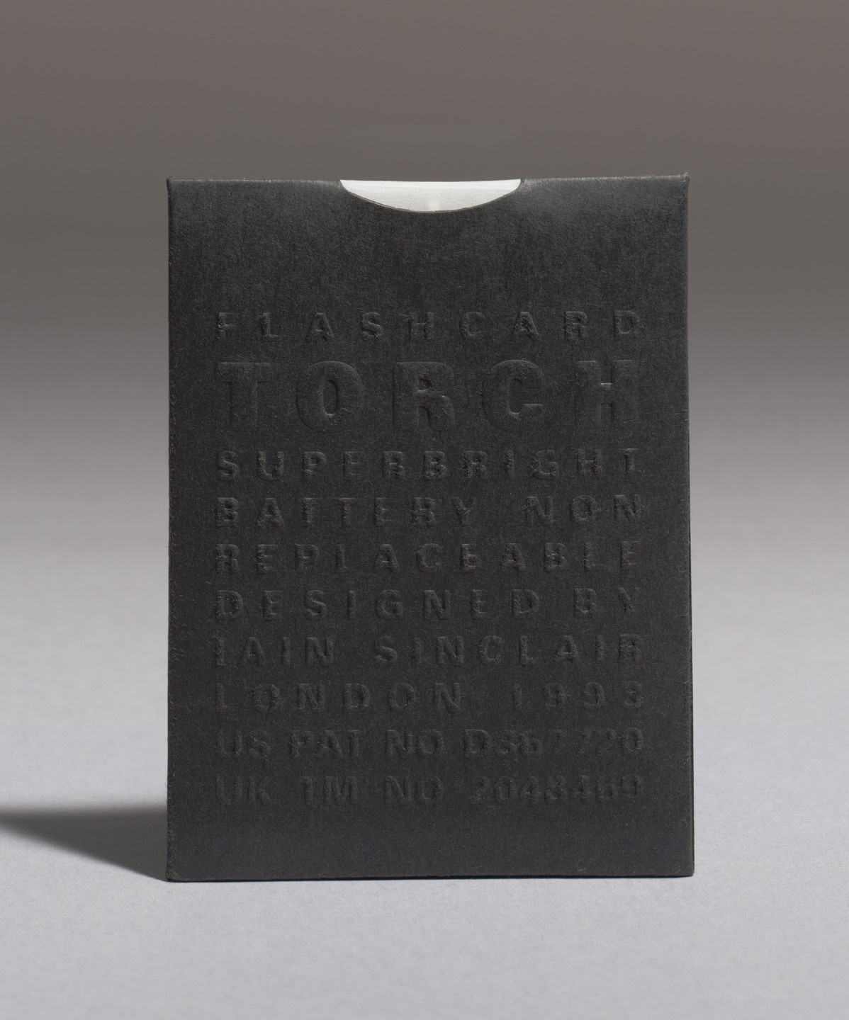 Iain Sinclair. Flashcard. 1993