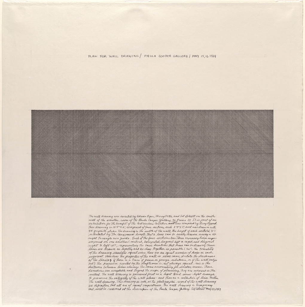 Plan for Wall Drawing