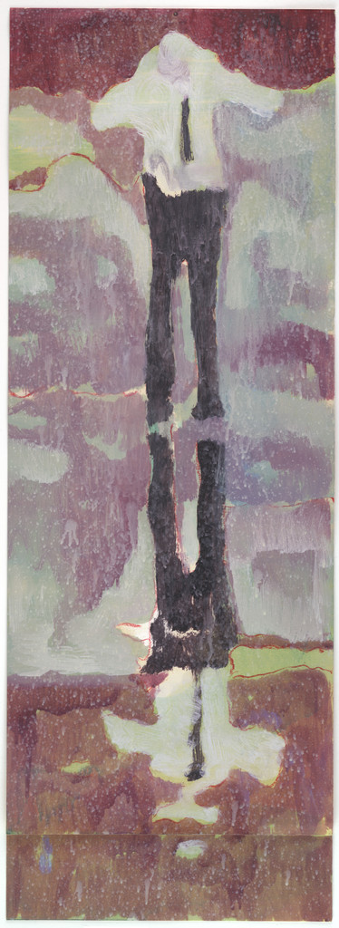 Echo Lake, Peter Doig, 1999, Oil and pastel on paper