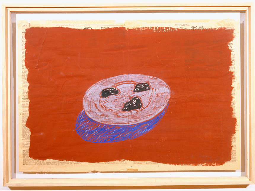 Paul Thek. 3 Prunes. 1975
