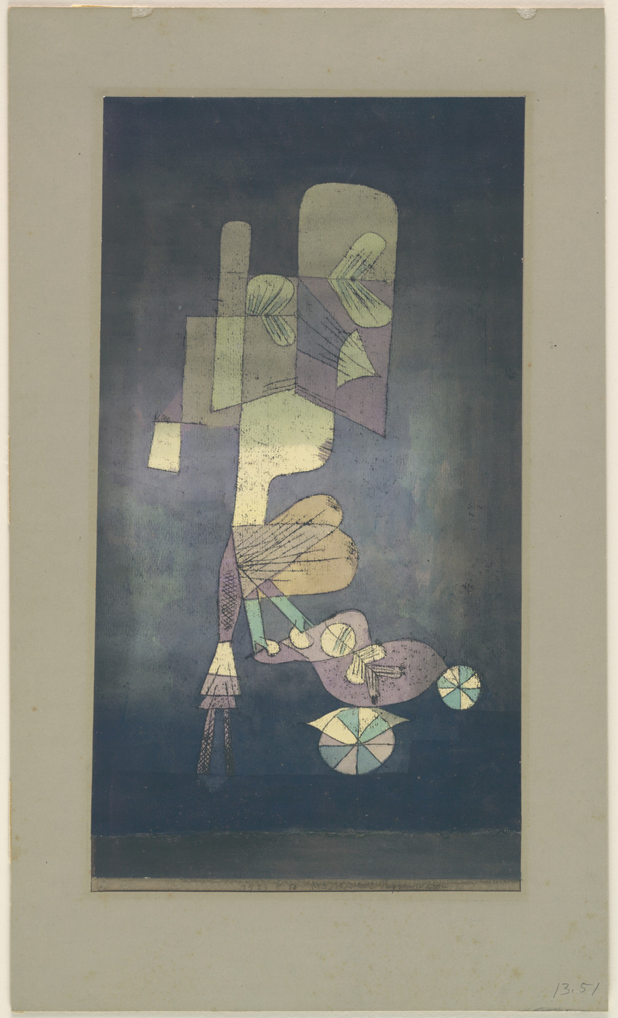 Paul Klee. Girl with Doll Carriage (Mädchen mit Puppenwagen Paul Klee. Girl with Doll Carriage (Mädchen mit Puppenwagen