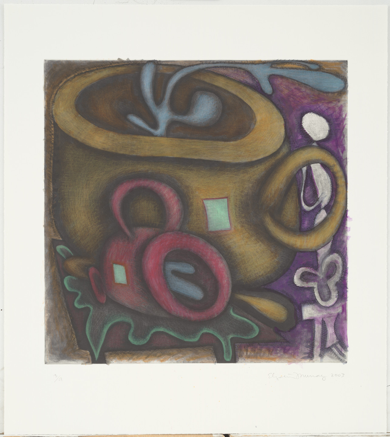 Elizabeth Murray. Untitled. 2003