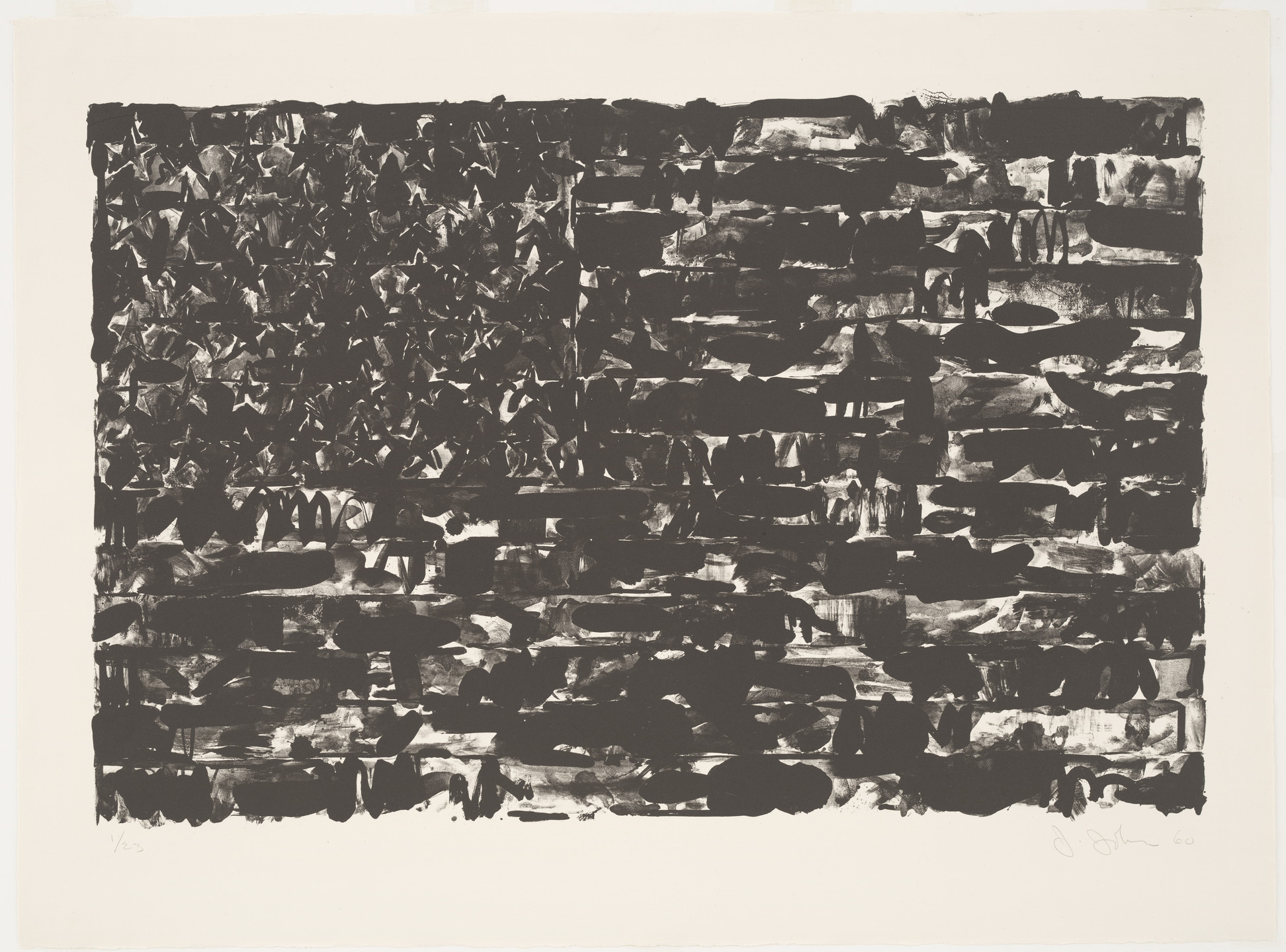 Jasper Johns. Flag I. 1960
