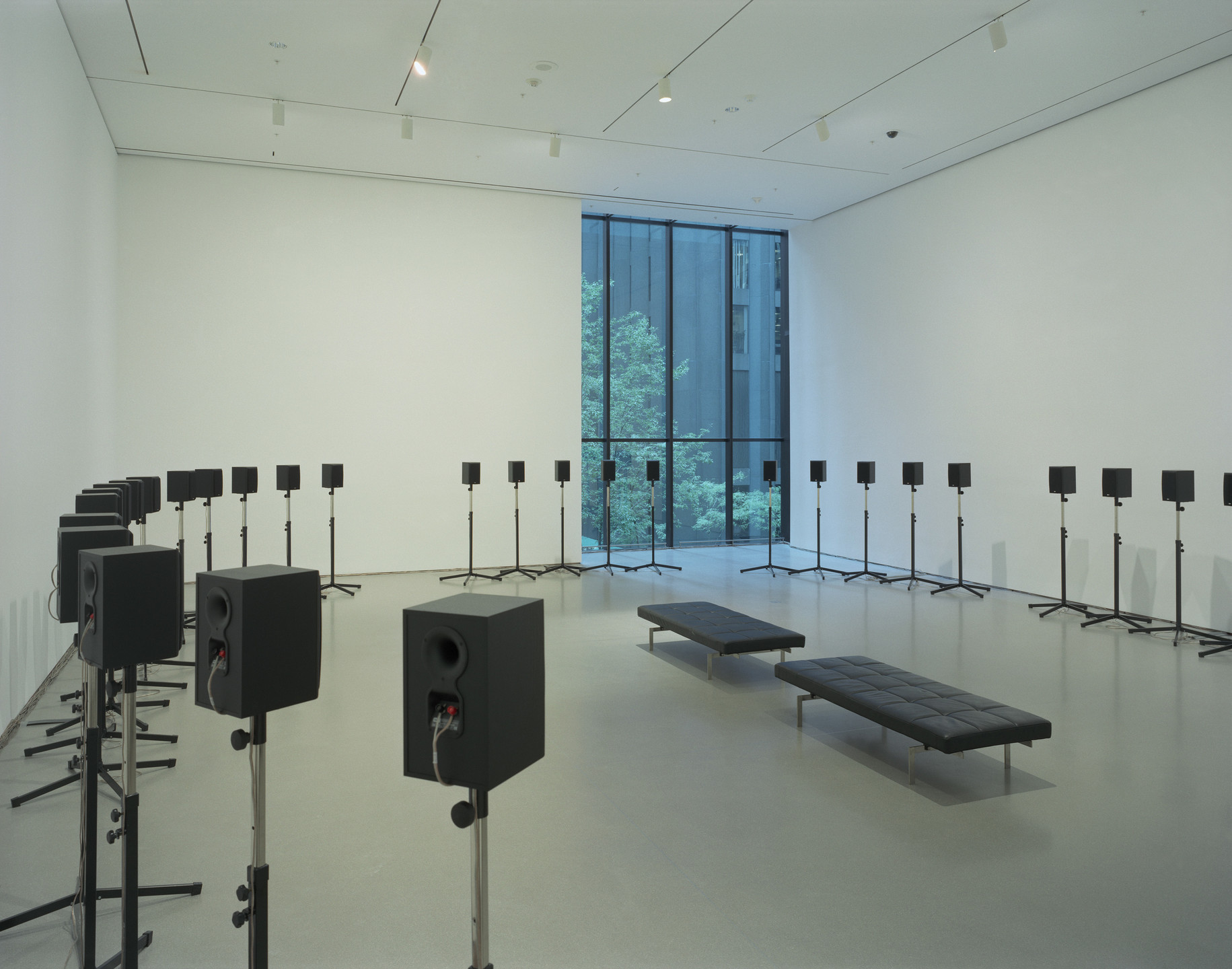 Janet Cardiff. The Forty Part Motet (A reworking of “Spem in Alium,” by Thomas Tallis 1556). 2001