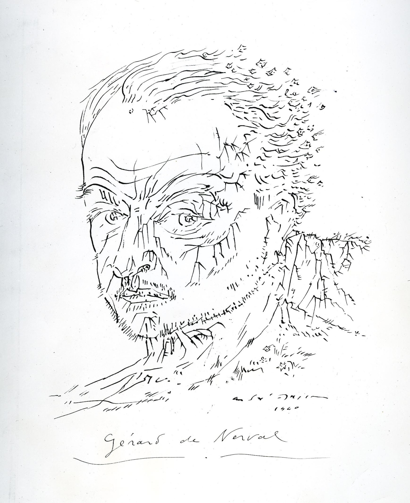 André Masson. Gérard de Nerval