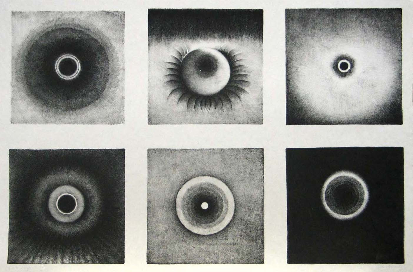 Rodolfo Abularach, Untitled (November 9-10, 1966), colección del MOMA, impresa por Tamarind Lithography Workshop, Inc., Los Angeles, edición de 10