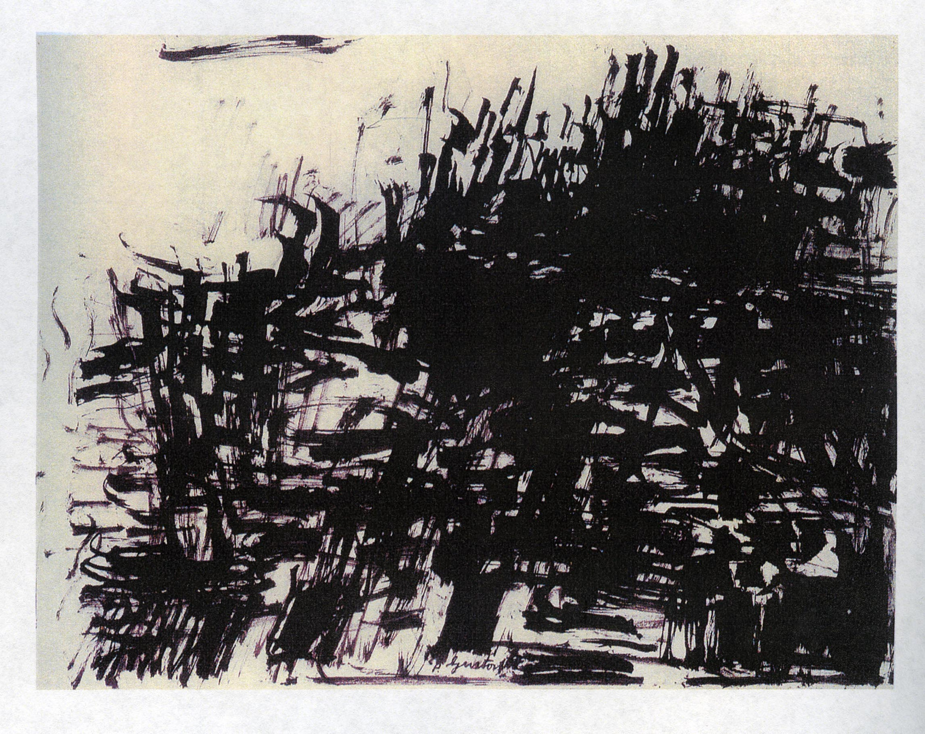 Philip Guston. Drawing. 1953