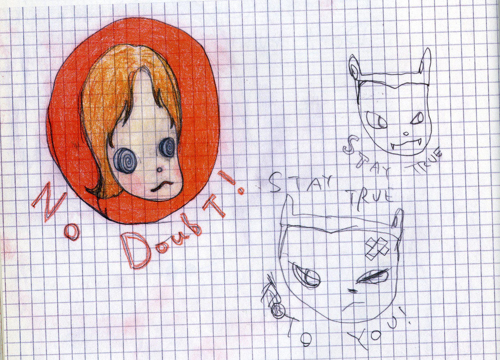 Untitled ("No Doubt!"/3 heads) from the series Time of My Life