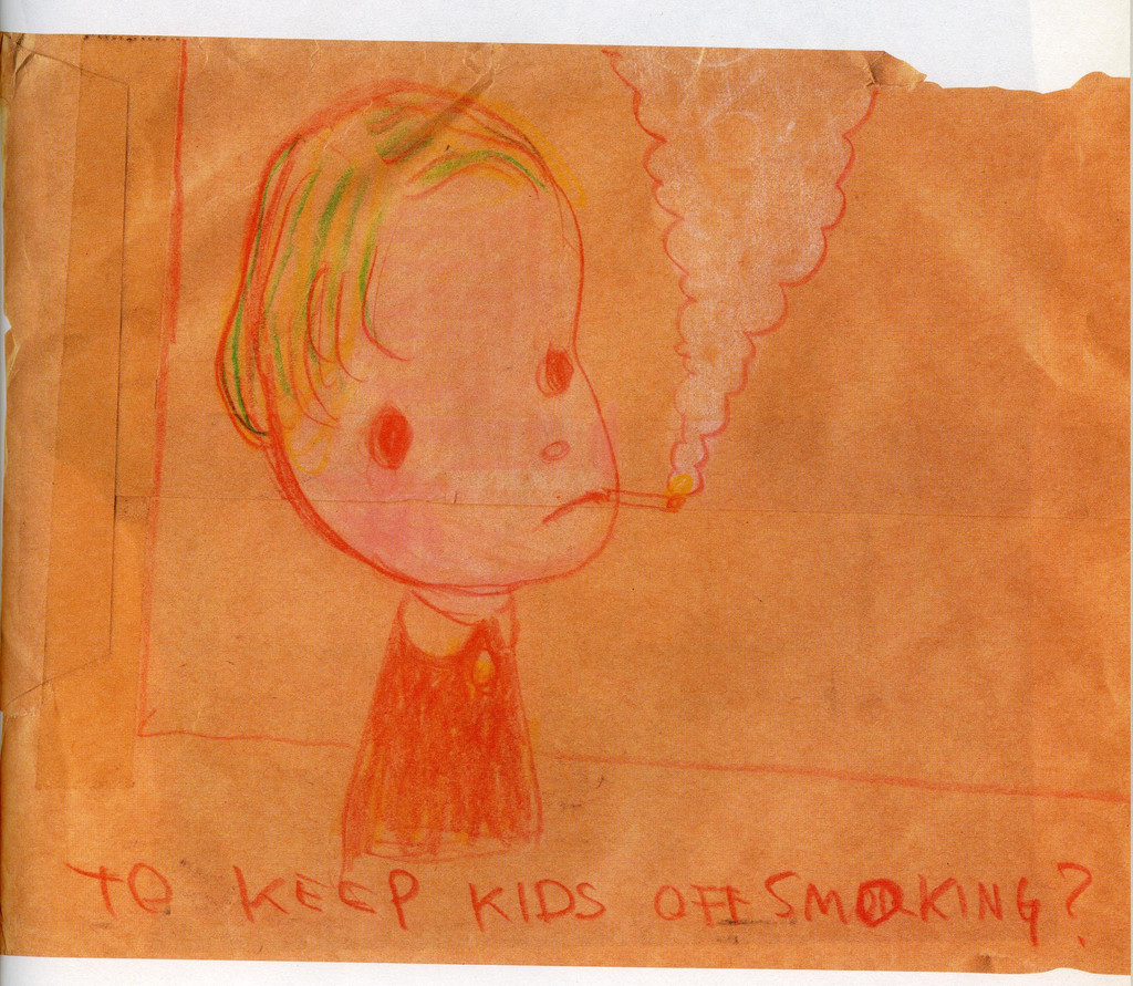 Untitled ("To Keep Kids Off Smoking?") from the series Time of My Life