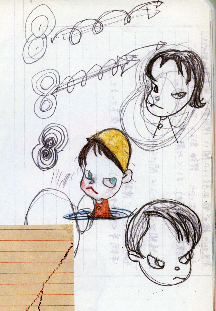 Untitled (8's/3 heads/boy in water) from the series Time of My Life