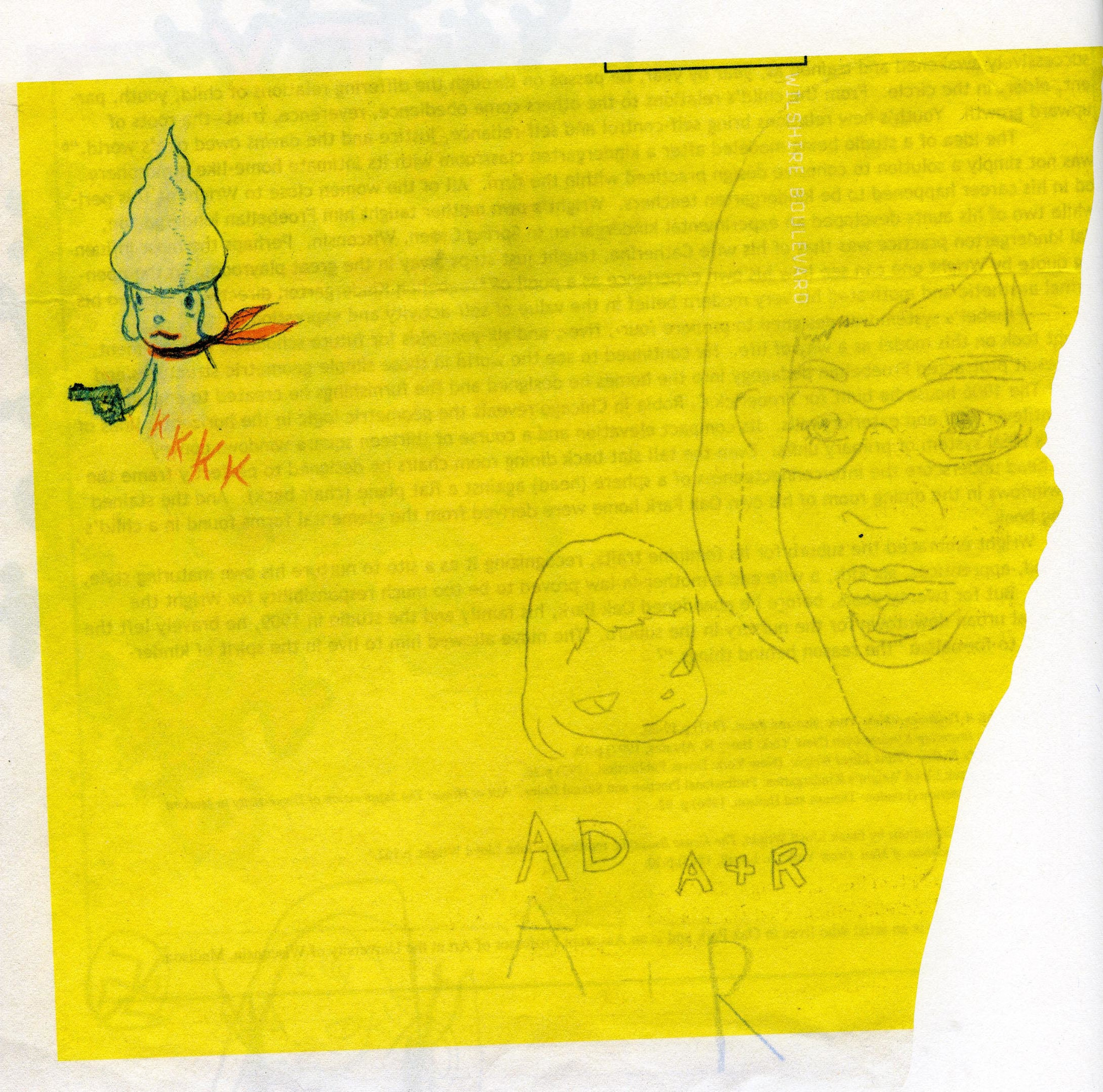 Yoshitomo Nara. Untitled ("KKKK"/Dog with gun) from the series Time of My Life