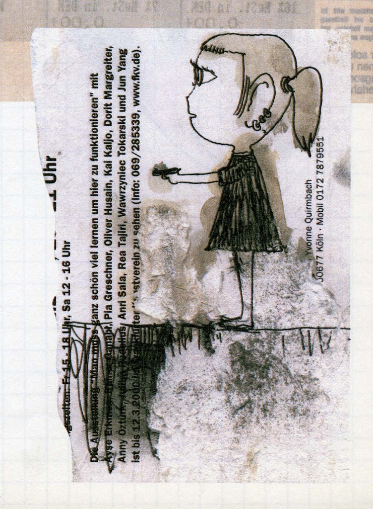 Untitled (Girl with gun) from the series Time of My Life