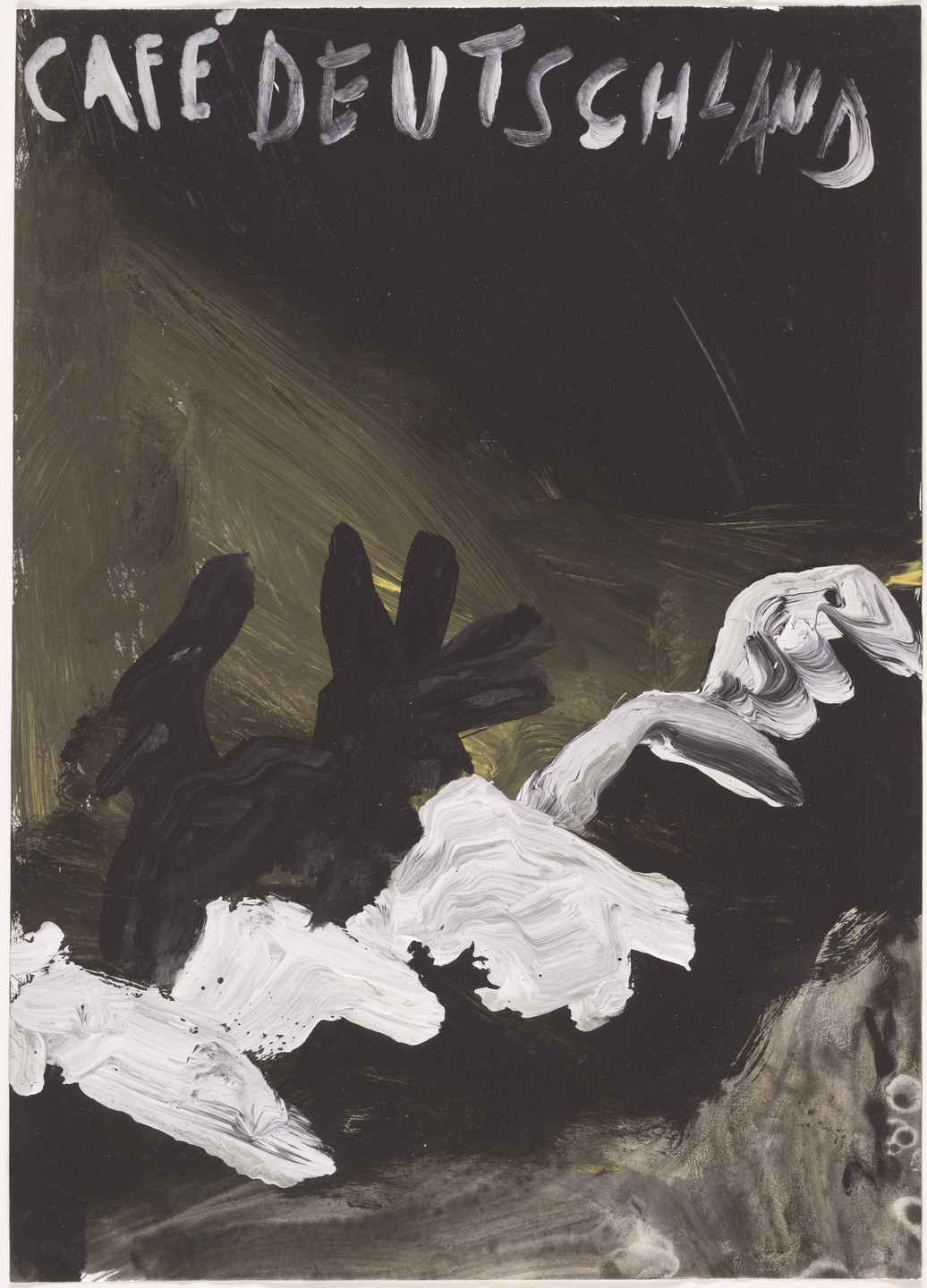 Jörg Immendorff. Café Deutschland. (1978) | MoMA