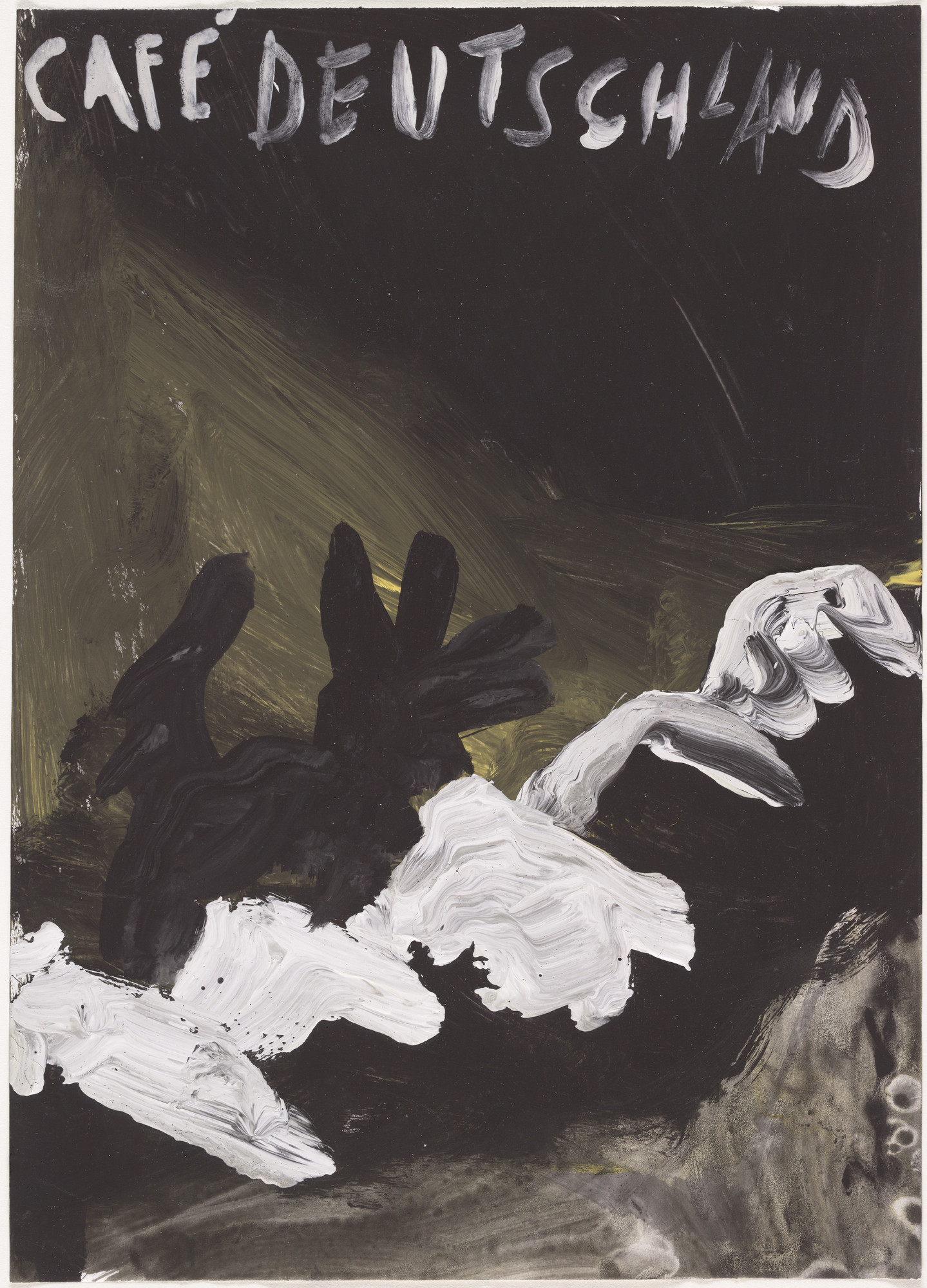 Jörg Immendorff. Café Deutschland. (1978) | MoMA
