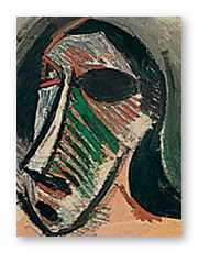 Fig. 4-Figure Derived from African Mask (top right) Detail