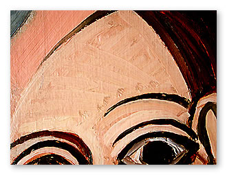 Fig. 1 - Detail: Example of impasto