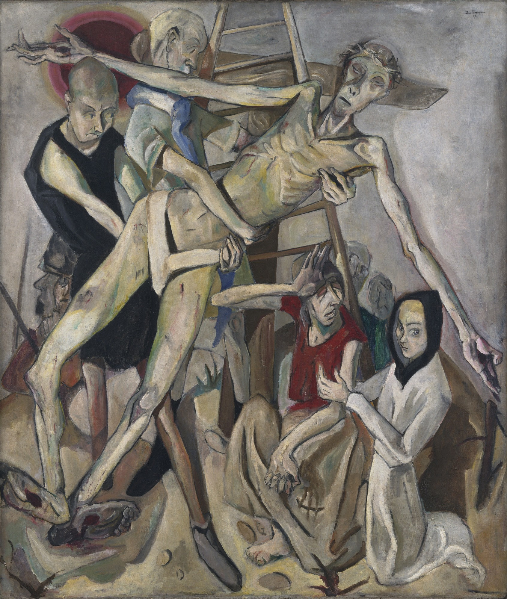 Bøje Berygtet Nervesammenbrud MoMA | The Collection | Max Beckmann. Descent from the Cross. 1917