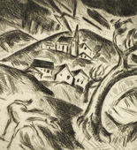 Richard Janthur. The Storm (Der Sturm). 1913