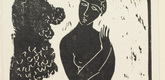 Moissey Kogan. Woman and Doe (Frau mit Reh). (1926)