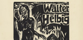 Walter Helbig. Title page (Titelblatt) from 16 Woodcuts (16 Holzschnitte). (1926)