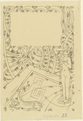 Richard Janthur. Ornamental Border for a Book. (1898)