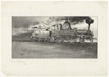 Lyonel Feininger. The Old Locomotive. 1906