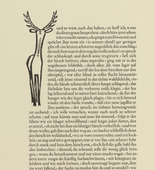 Gerhard Marcks. Stag (Hirsch) (in-text plate, page 10) from Tierfabeln des Aesop (Aesop's Fables). (1950, print executed 1949-50)