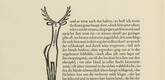 Gerhard Marcks. Stag (Hirsch) (in-text plate, page 10) from Tierfabeln des Aesop (Aesop's Fables). (1950, print executed 1949-50)
