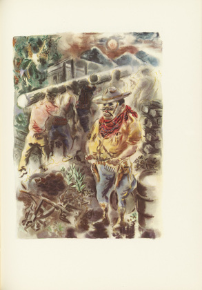George Grosz. Untitled (plate facing page 133) from The Voice of the City and Other Stories. 1935 (drawings executed 1933/34)