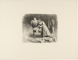 Ernst Barlach. The Cradle (Die Wiege) from The Dead Day (Der tote Tag). (1910-11, published 1912)
