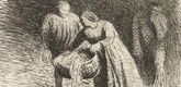 Ernst Barlach. The Cradle (Die Wiege) from The Dead Day (Der tote Tag). (1910-11, published 1912)