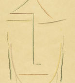 Alexei Jawlensky. Head I (Kopf I) from the portfolio Heads (Köpfe). (1922)
