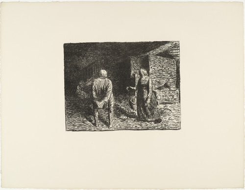 Ernst Barlach. The Doll (Die Puppe) from The Dead Day (Der tote Tag). (1910-11, published 1912)