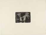 Ernst Barlach. Higher Instruction (Hohe Unterweisung) from The Dead Day (Der tote Tag). (1910-11, published 1912)