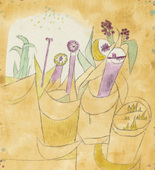 Paul Klee. Potted Plants I (Blumenstöcke I). 1920