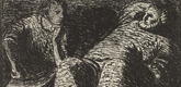 Ernst Barlach. Higher Instruction (Hohe Unterweisung) from The Dead Day (Der tote Tag). (1910-11, published 1912)