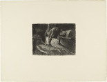 Ernst Barlach. The Gobblin (Der Alb) from The Dead Day (Der tote Tag). (1910-11, published 1912)