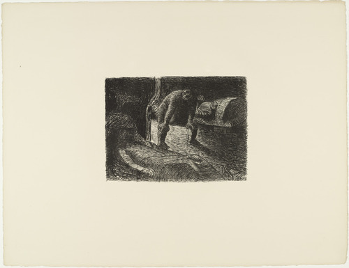 Ernst Barlach. The Gobblin (Der Alb) from The Dead Day (Der tote Tag). (1910-11, published 1912)