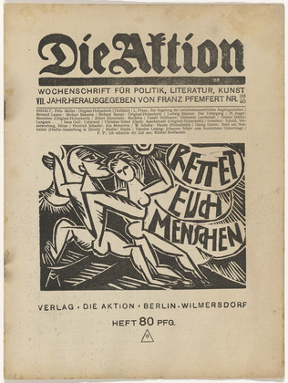 Various Artists. Die Aktion (vol. 2, no. 3-vol. 11, no. 11/12). 1912-21