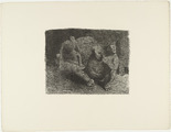 Ernst Barlach. Desperate Gobblin (Verzweifelter Alb) from The Dead Day (Der tote Tag). (1910-11, published 1912)