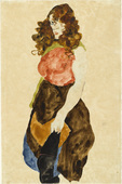 Egon Schiele. Prostitute (Dirne). 1912