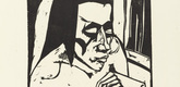 Erich Heckel. Crouching Woman (Hockende) from the portfolio Eleven Woodcuts (Elf Holzschnitte). (1913), dated 1914, (published 1921)