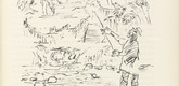 Oskar Kokoschka. Reed Fishing (Reed beim Angeln) (plate, folio 11) from Ann Eliza Reed. 1952