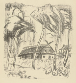 Max Pechstein. Untitled (plate, facing page 16) from Die Samländische Ode (The Samland Ode). 1918 (executed 1917)